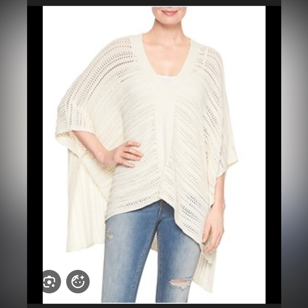 GAP knit poncho